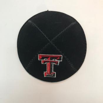 Texas Tech University Kippah-Suede